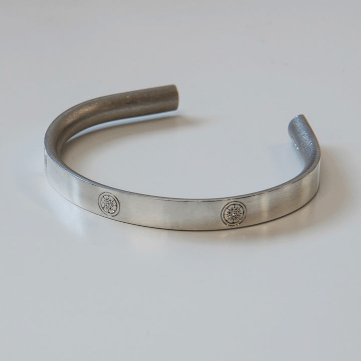 The perfect gift for men. Sterling silver cuff bracelet by Alice Made This. Celebrating the art of craftsmanship. 