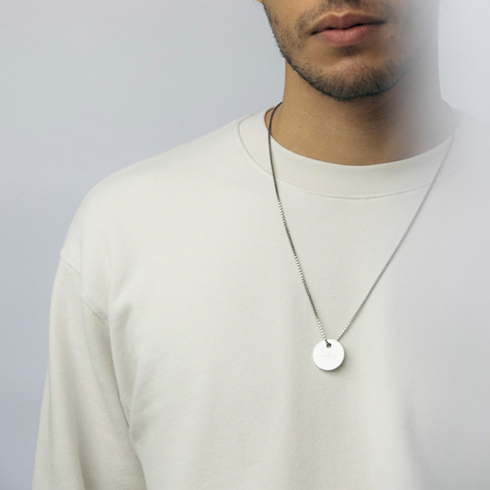 Men Minimalist Chain Necklace, fashion jewelry | eBay