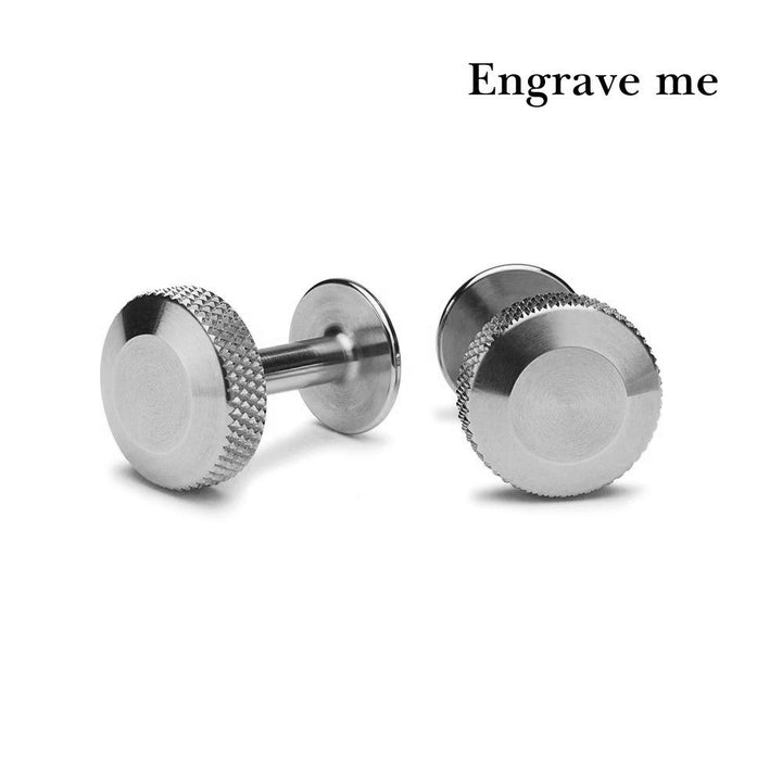 Alice Made This | Oliver Mens Stainless Steel Cufflinks