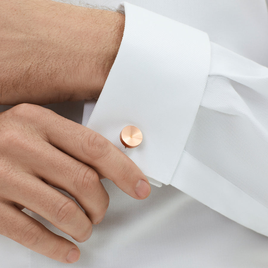 Alice Made This | Alexander Copper Designer Cufflinks for Men