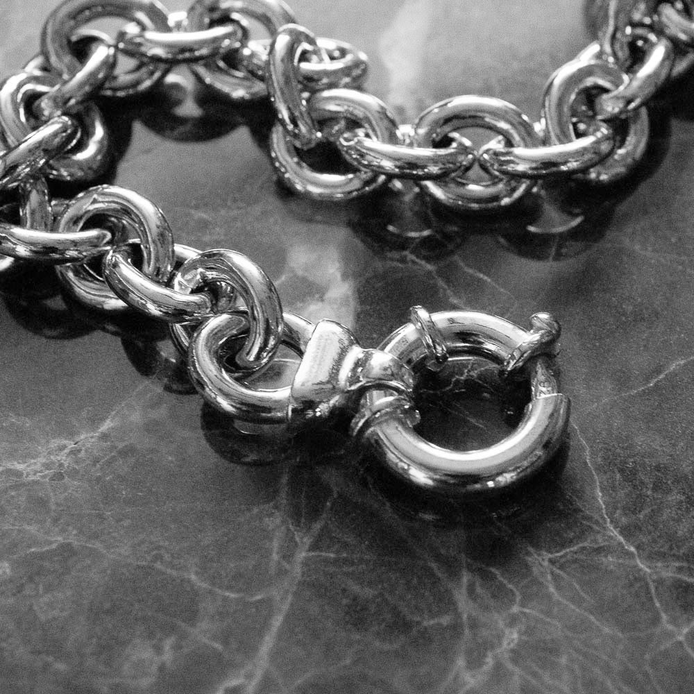ALICE MADE THIS Romeo and Juliet Sterling Silver Chain Bracelet for Men |  MR PORTER